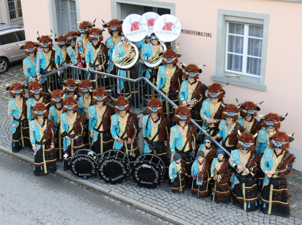 Torrero Gruppenfoto Guggen-Kostüm, Torrero